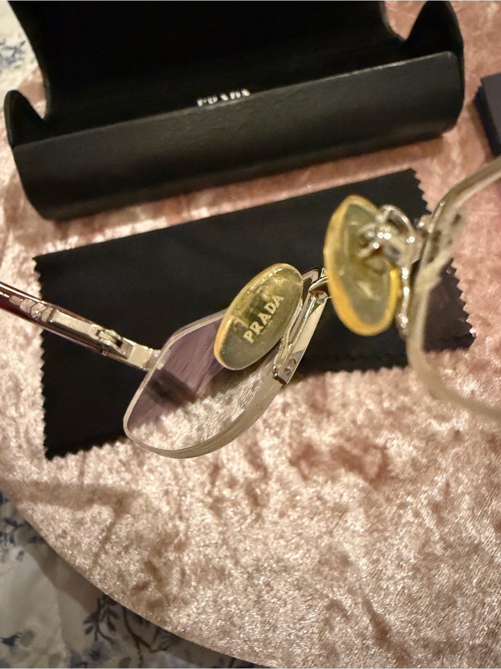 Prada prescription glasses with case - Picture 5 of 6